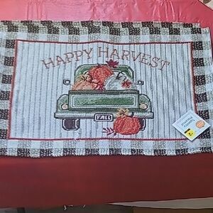 Happy Harvest Fall  Tapestry Placemat